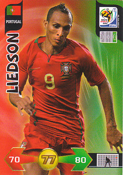 Liedson Portugal Panini 2010 World Cup #286